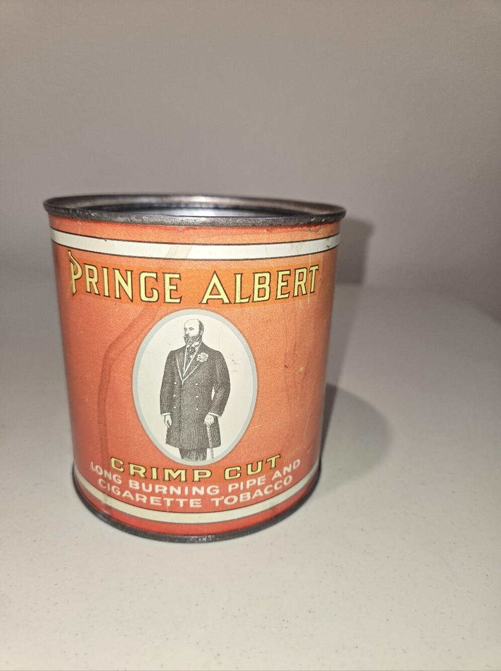 Prince Albert Vintage Red Tobacco Can 14 oz